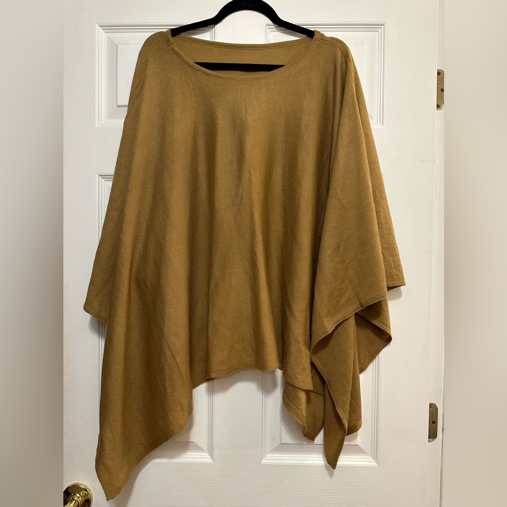 Fun sweater poncho!